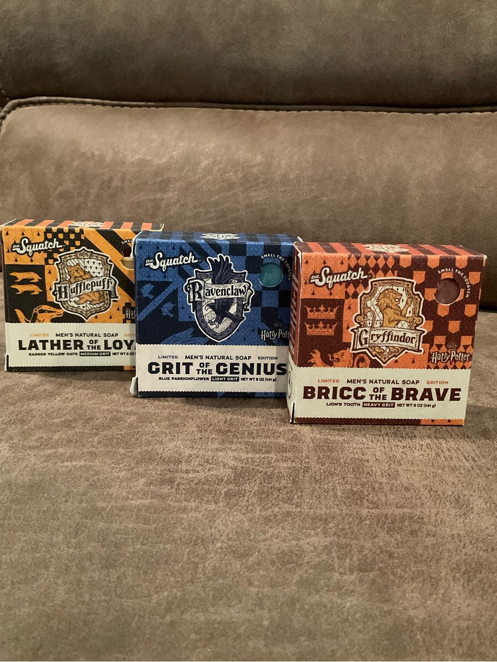 Dr. Squatch Harry Potter Soaps